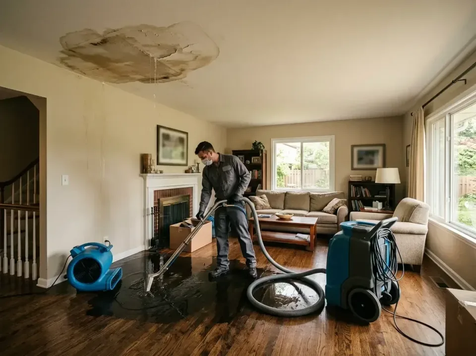 attic-pipe-burst-ceiling-drip-008 — frequently asked questions, Water Damage Restoration & Carpet Care in Raymore, MO